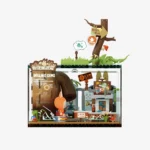 LOS MONSTRUOS Base secreta del bosque Bloques de la serie Rolling Gems