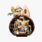 LOS MONSTRUOS Base secreta del bosque Serie Hogar lúdico Bloques
