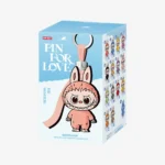LOS MONSTRUOS Pin para el amor – Colgante de peluche de vinilo Caja ciega individual