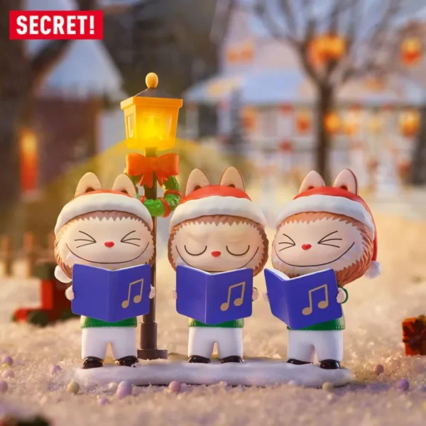 LOS MONSTRUOS Serie Let’s Christmas Caja sorpresa completa de 12 piezas 14