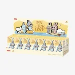 LOS MONSTRUOS Serie Pin for Love – Colgante de peluche de vinilo Caja ciega completa
