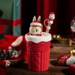 LOS MONSTRUOS Serie Vamos a Navidad Vaso de Pajita 1