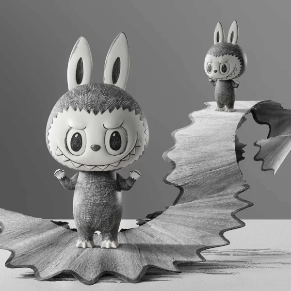 Labubu Mega Labubu 1000% Bosquejo 5