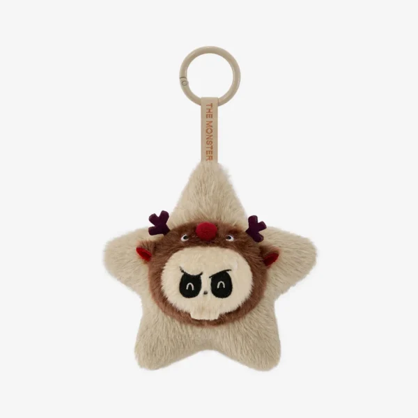 Labubu The Monsters Classic Sparkly Plush Pendant 6pcs Blind Box 2