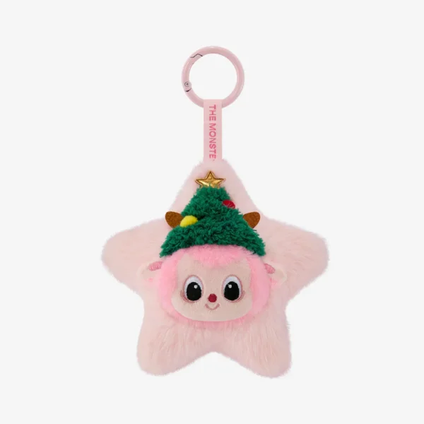 Labubu The Monsters Classic Sparkly Plush Pendant 6pcs Blind Box 3