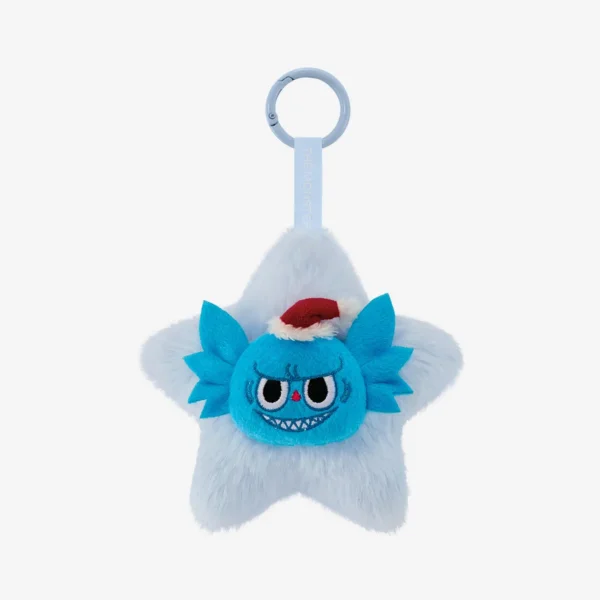 Labubu The Monsters Classic Sparkly Plush Pendant 6pcs Blind Box 5