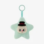 Labubu The Monsters Classic Sparkly Plush Pendant 6pcs Blind Box 6