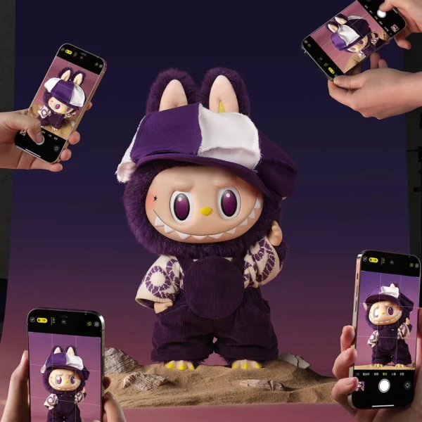 Labubu X Pronuncia Be Fancy Now Muñeca de peluche de vinilo 3