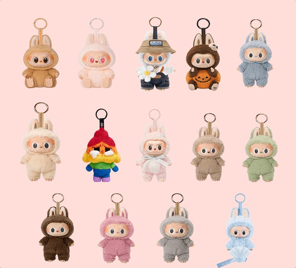 Llavero Labubu Set completo Llavero Labubu Set completo