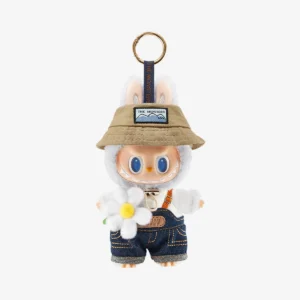 Llavero de peluche de vinilo de Labubu The Monsters Fall In Wild