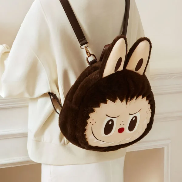 Mochila clásica Labubu con cabeza grande 1