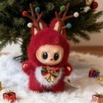 Muñeco de peluche Labubu transfronterizo Popula Red