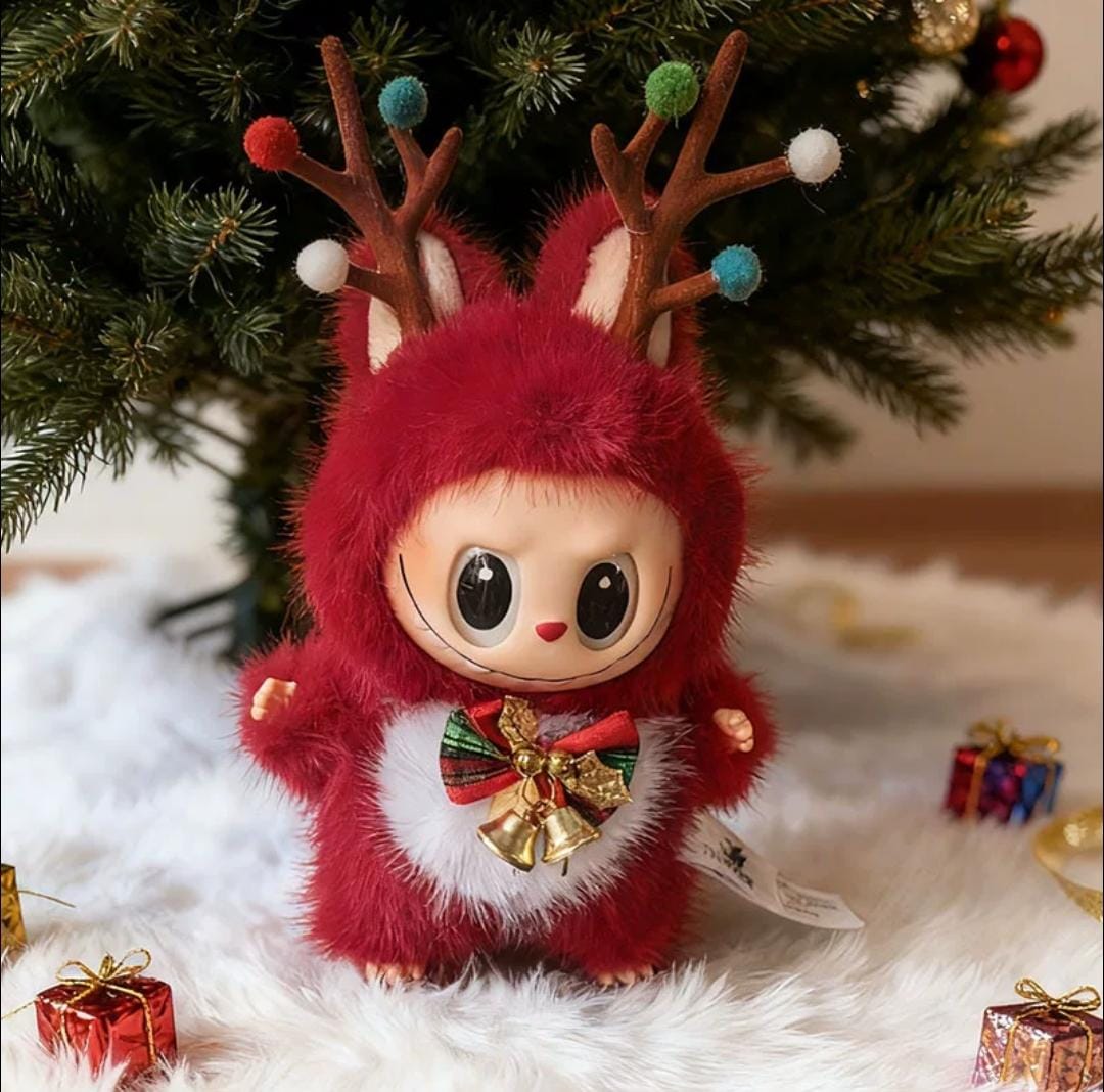 Muñeco de peluche Labubu transfronterizo Popula Red Muñeco de peluche Labubu transfronterizo Popula Red