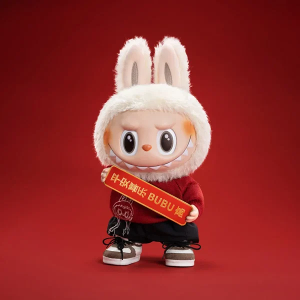 Muñeco de peluche de vinilo Labubu The Monsters Best Of Luck 4