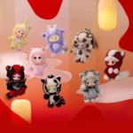 Serie “Que tengas una buena carrera” – Caja ciega individual con colgante de peluche 1
