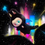 Serie del 10.º aniversario de LOS MONSTRUOS – Muñeco de peluche de vinilo ZIMOMO 5