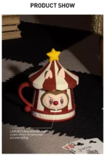 Taza Labubu de la serie “Por qué tan serio” 8