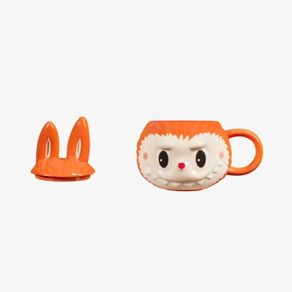 Taza naranja perfilada Labubu Originals 2